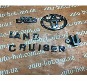 Емблеми кришки багажника Toyota Land Cruiser Prado Емблеми кришки багажника Toyota Land Cruiser Prado
