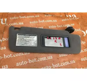 Солнцезащитный козырек правый Toyota Land Cruiser Prado 120 Солнцезащитный козырек правый Toyota Land Cruiser Prado 120